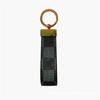 Trendy Leather Keychain: Classic European & American Style Ornament