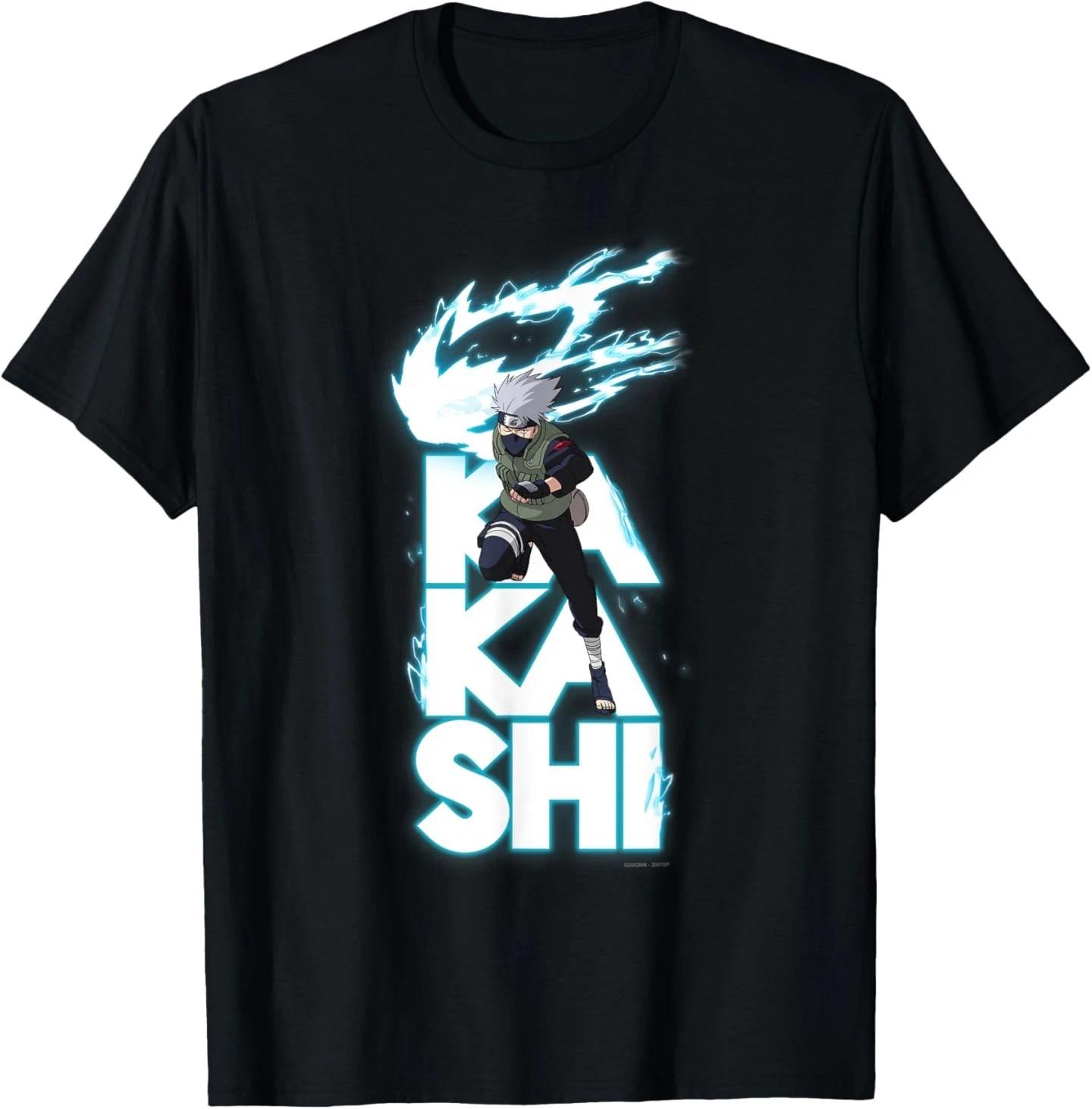 

Naruto Shippuden Kakashi Stacked Type T-Shirt 3XL