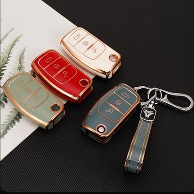 Folding Key 3 Button Tpu Car Key Case Cover For Ford Fiesta Focus 2 Ecosport Kuga Escape Falcon B-Max C-Max Eco Sport Galaxy