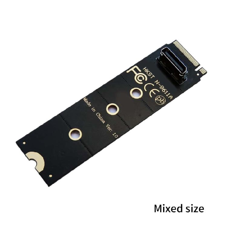 M.2-M key PCIe X4 SSD to SFF-8611 Adapter Card for SFF8612 SSD PCIE NGFF Converter Card