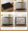 Luxury Villa Dog House with Toilet for Small To Medium Dogs and Cats