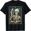 Roligt liv bakom galler distressed motorcykel T-shirt
