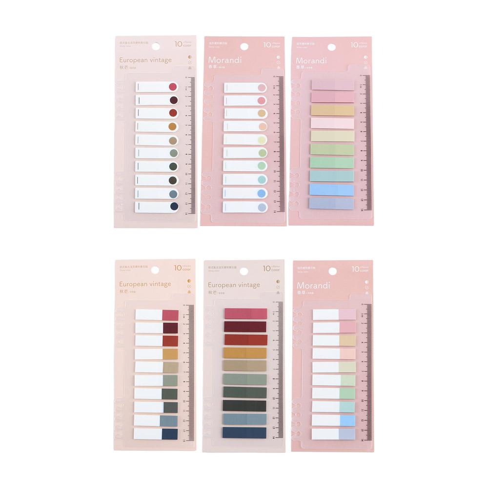 Loose-leaf Self Adhesive Planner Stickers Flags Tabs Memo Pad Page Markers Paper Stickers Index