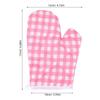 2Pcs Kids Oven Mitts Heat Resistant Microwave Gloves for Children Barbecue Baking Kitchen Cooking Anti Scalding Insulated