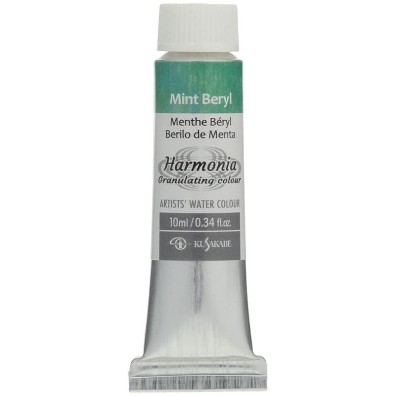 

KUSAKABE transparent watercolor paint harmonia mint beryl 10ml (No. 4)