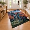 Avatar Custom Name Personalized Rug Non‑Slip Doormat Floor Carpet Housewarming Birthday Gift for Family Friends