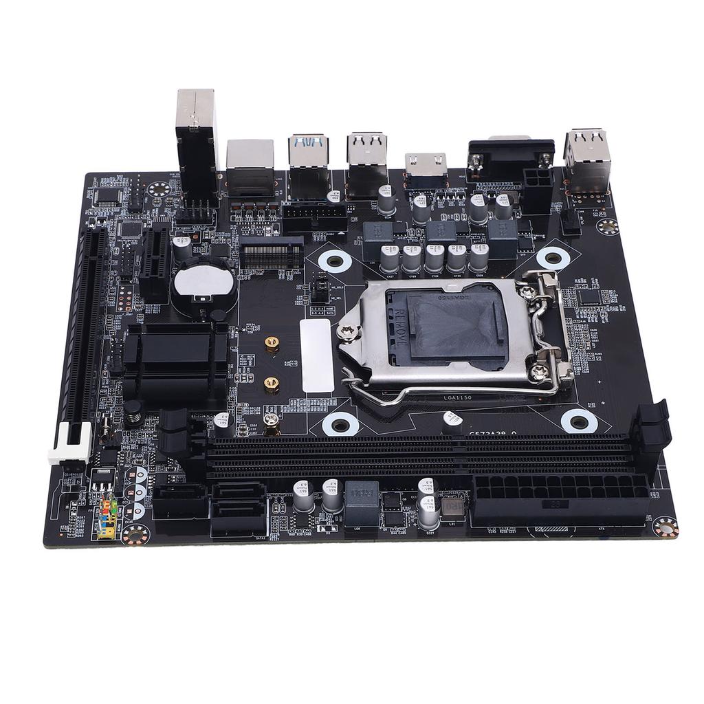 H81 Gaming Motherboard M ATX LGA 1150 2x8GB DDR3 Memory M.2 Nvme NGFF Serial ATA3.0 6Gb S PCI E for Xeon E3 V3 Series