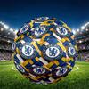 Chelsea F.C. Aufdruck Größe 5 Fußball, PU Abriebfester Fußball für Spieltraining und tägliches Üben, Geburtstagsgeschenk für Fußballfans