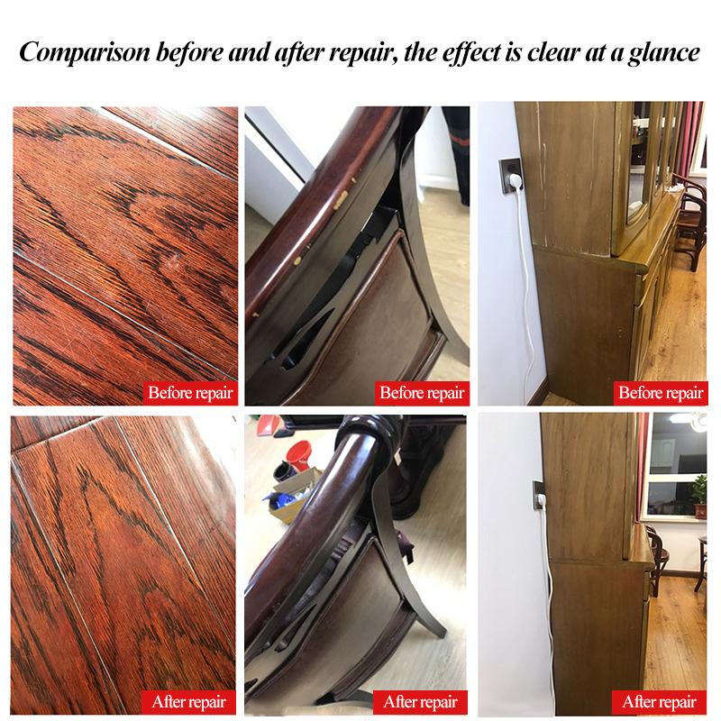 Furniture Composite Repair Pen Touch-up/Fill Paint Marker Floor/Stairs/Door/Woodenware Scratch/Patch Restore Marker&Filler Pen