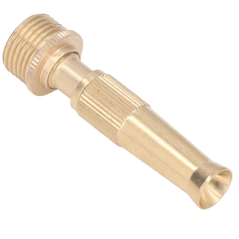 2PCS Copper Jet Nozzle 20mm Outer Diameter Hose Nozzle Garden Hose Nozzle Attachment  Patio Cleaning