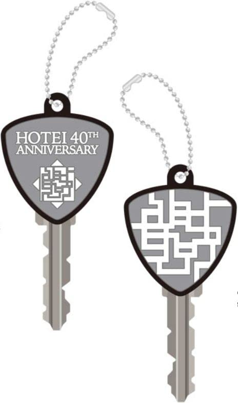 

Tomoyasu Hotei 40th Anniversary Exhibition - Commemorative Merchandise Pick-Shaped Rubber Key Cover GRAY