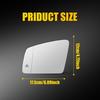 For Mercedes C-Class W204 2010-2014 Driver LH Heated Mirror Glass W/ Blind Spot