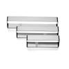 3 sizes  Stainless Steel Mousse Ring Rectangle Cake Ring Cookie Cutters Mousse Baking Cake Mold Tiramisu Bake Tools Hot Sale