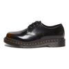 Dr. Martens Couro Confortável Moda Versátil Tênis Casuais de Cano Baixo Unissex Sapatos Casuais Preto 31899649