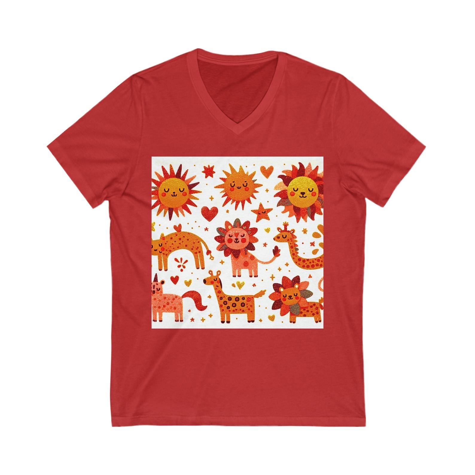 Sunny Farm V-Neck Tee 140