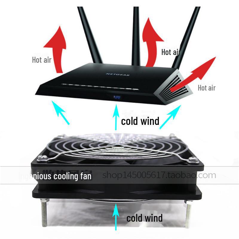 USB 5V Ultraleiser Kühlventilator für Set-Top-Box und Router (8CM, 9CM, 12CM)