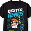 Dexter Genius Le Laboratoire de Dexter Dessin Animé Science Graphique T-shirt Unisexe