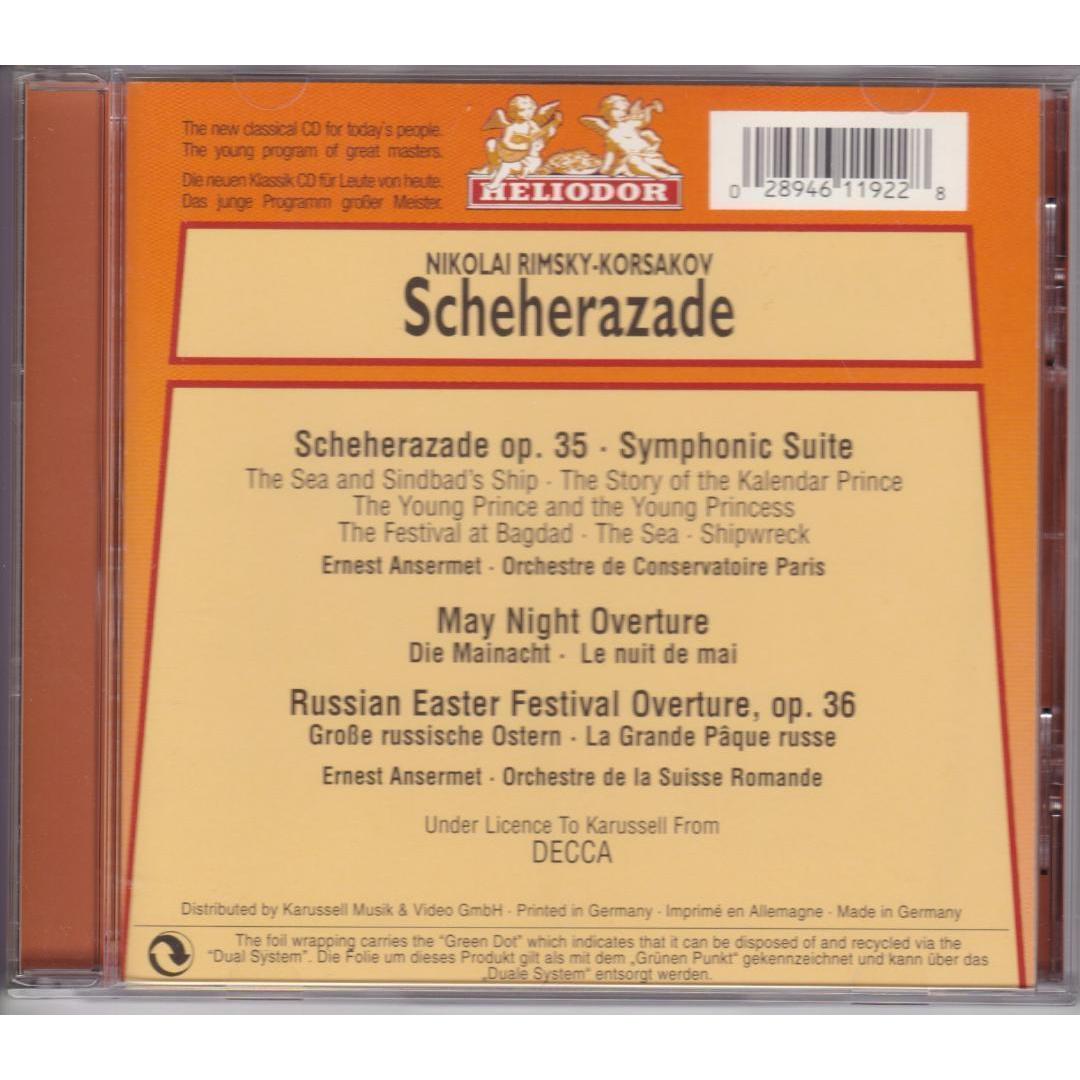 Used Rimsky-Korsakov Scheherazade Ansermet Conducting