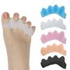 2/6/10pcs Five Hole Toe Separator Bunion Corrector Adjustable Unisex Comfort Foot Alignment Pain Relief Support