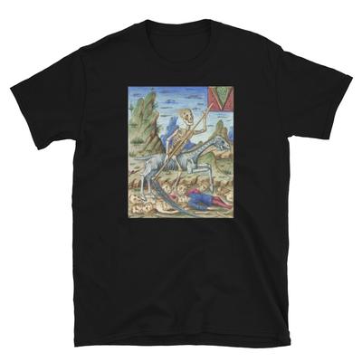 Die vier Reiter, Siehe ein fahles Pferd, Pest, Tod, Viktor Bedrucktes T-Shirt Oberteile T-Shirt