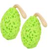 2 Pcs Baby Infant Bath Sponge Rub Body Soft Bath Scrubber Child Shower Foaming