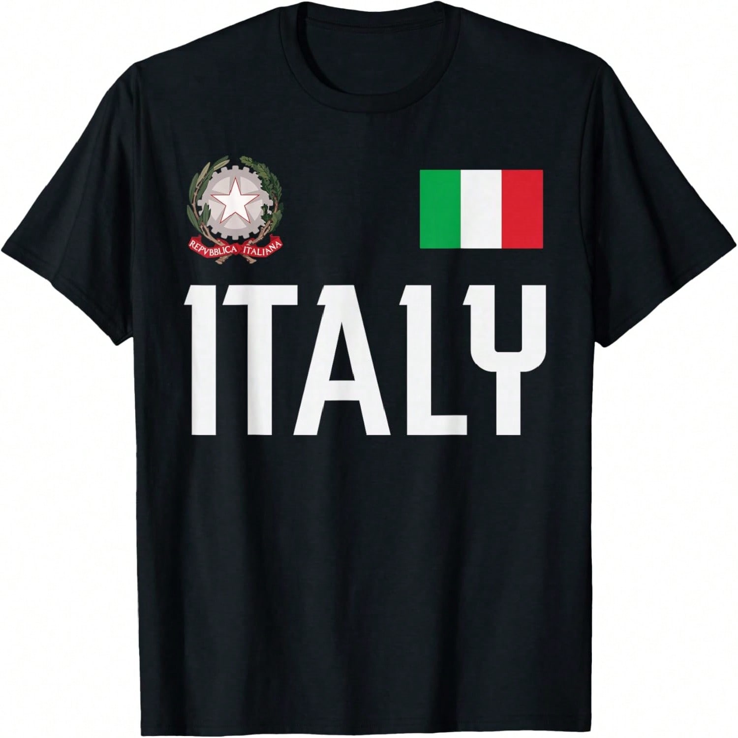Italy Flag Italian Football Soccer Fan unisex Wounisex Kids T-Shirt S разноцветный