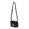 MCM Tracy Classic Logo Laurel Leaf Lock Closure Visetos Pattern Faux Leather Crossbody Bag Small Women Bags Black MWSCAXT01BK001