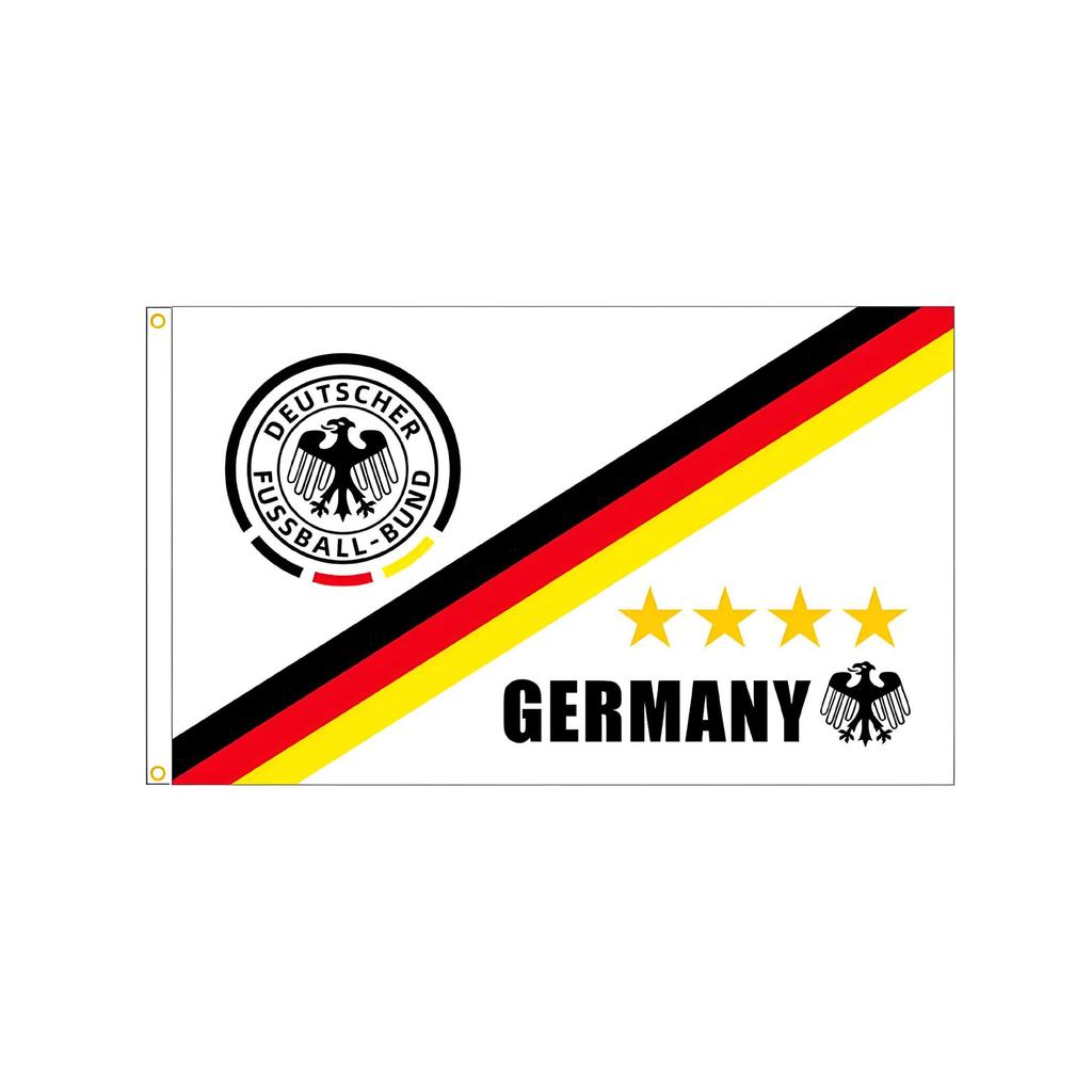 Fußball-Fanflagge aus Polyester für Fans der Fußball-Weltmeisterschaft, Heimdekoration und Veranstaltungen