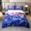 Clownfish Duvet Cover Sets For Kids Queen Size Lightweight Down Quilt Covers Bedroom Decor 2 Pillowcases 1 Duvet Cover No Quilt