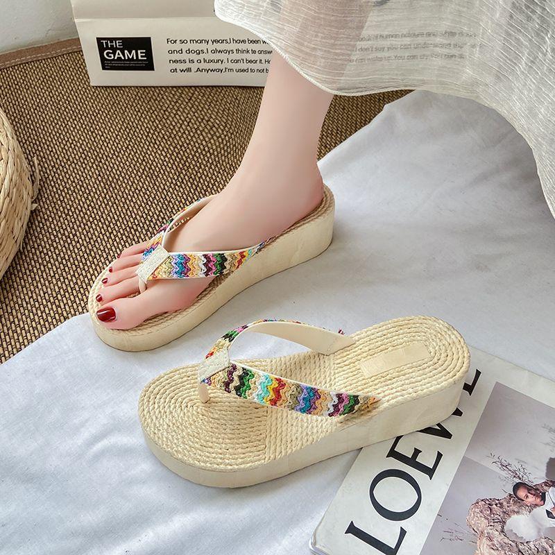 Mode Sandalen Juwelen Slides Kristalle auf Strand Frau Hausschuhe Flip-Flops Schuhe für Frauen Rhenstone Neue Stil H Sandale Schuh Großhandel 39