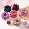 30 buc Scrunchies aleatorii cu paiete sclipitoare, Elastice de păr cu sclipici, Colorate, Elastice de păr pentru femei, fete, copii, Accesorii de păr