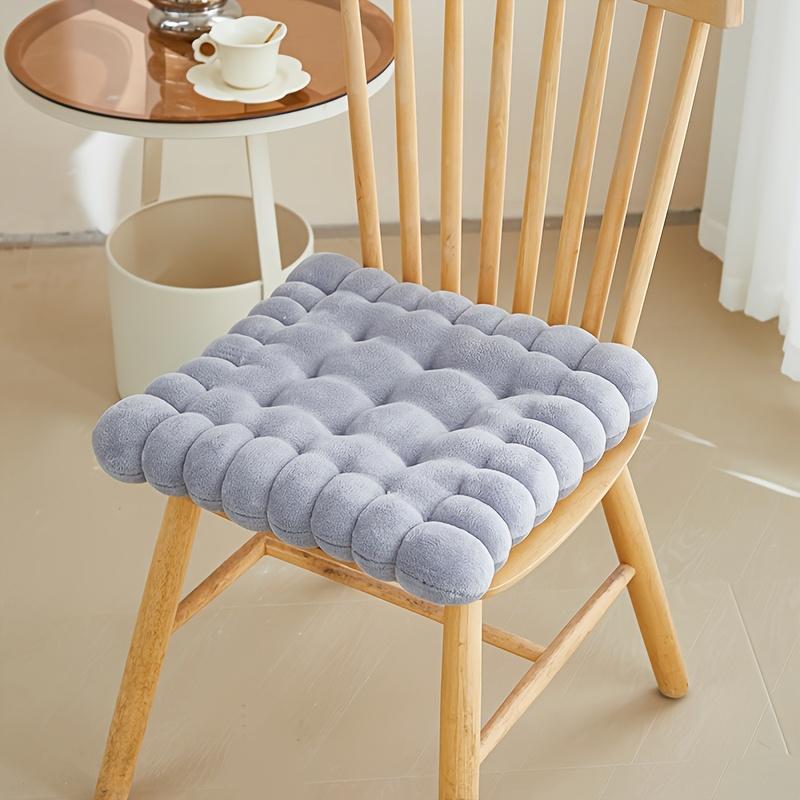Large Biscuit Shape Plush Cushion,Soft Creative Pillow Chair Seat Pad, Decorative Cookie Japanese Tatami Back Cushion