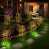 1 Pack Solar Gartenleuchten Außendekor Künstliche 120 LED Baumlichter Hof Pflanzgefäß Terrasse Rasen Blumenbeet Pfad Dekorative Außen