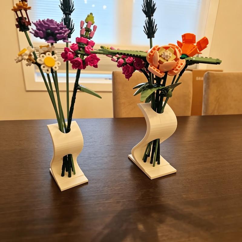 Modern Matte Spiral Flower Vase Unique Abstract Geometric Design For Tabletop Home Office Bedroom Decor
