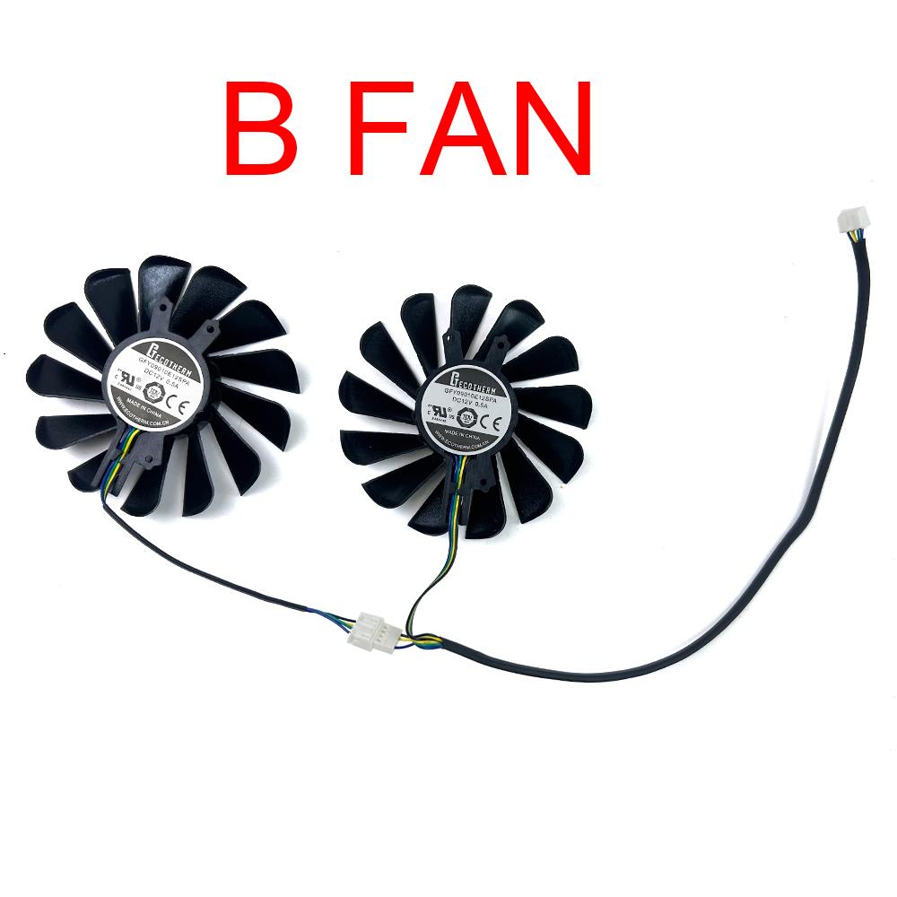 NEW Cooling Fan 85mm 4pin AMD RX580 GPU FAN For MLLSE SOYO PELADN RX 580 8GB RX 5500XT RX6600M video card fans