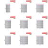 50Pcs/Pack Ice Cold Warm Aluminum Foil Bag Food Thermal Drink Storage Insulation Bag Delivery Carrier with Closure Cooler Bag