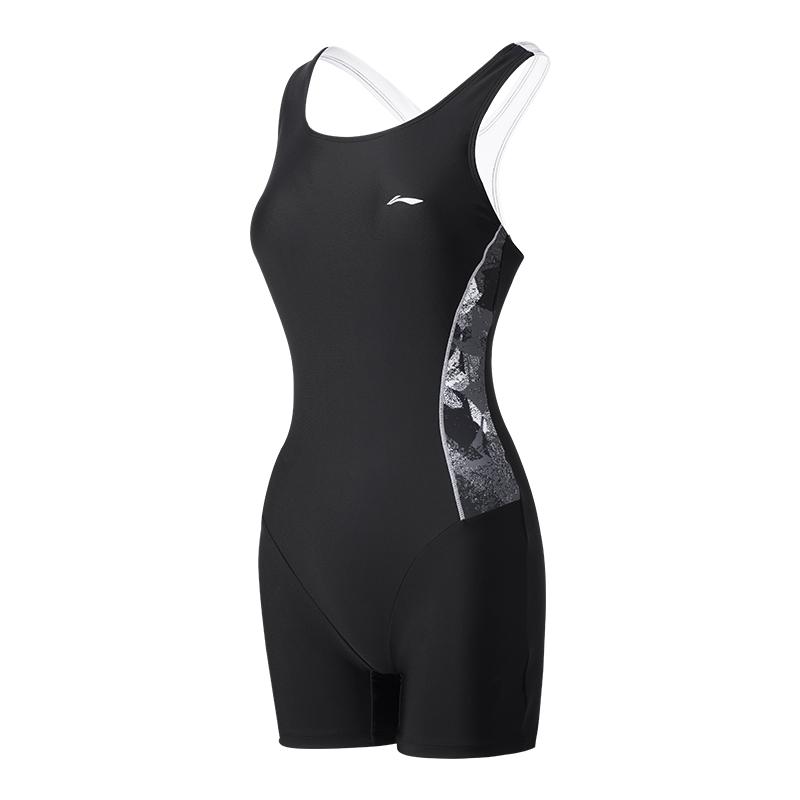 Li Ning One piece Swimsuit Women s Black LNYW062-1 2XL