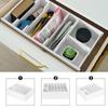 Multipurpose Plastic Organizers Box With Removable Partitions For Cash Jewelry And Document Storage