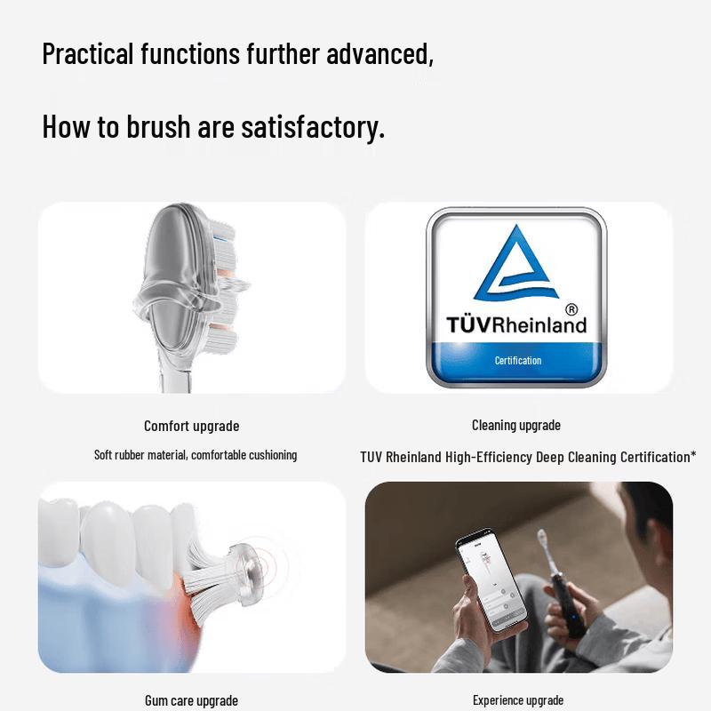 LAIFEN i2 2nd Gen Sonic Electric Toothbrush CN plug (adapter included)