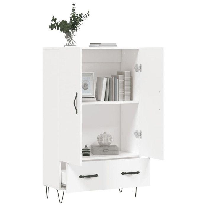 VidaXL Highboard White 69.5x31x115 Cm Engineered Wood 828228
