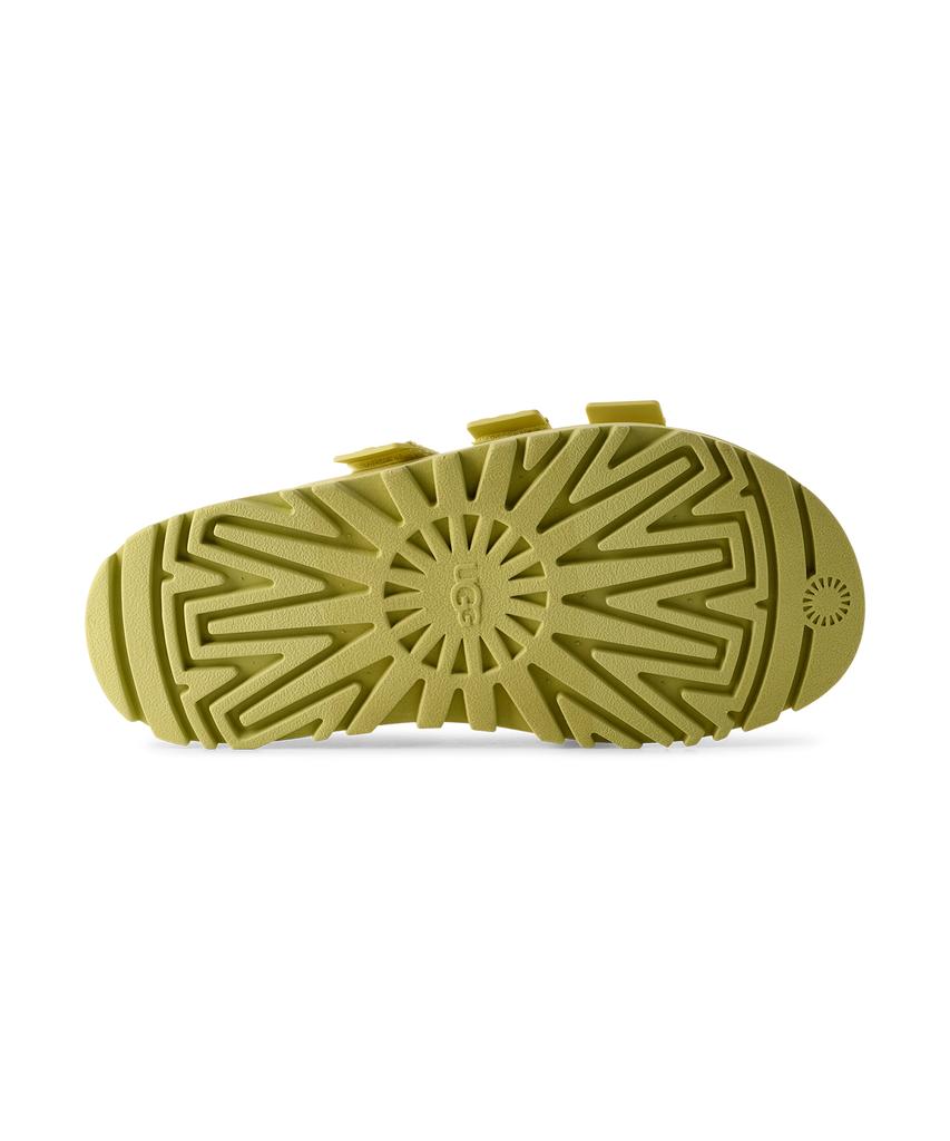Ugg [Donna] Ciabatte con plateau e cinturino Golden Glow (Ciabatte Bagliore Dorato) - Mela d'Oro / 1167430-Gldn