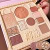 Palette Viso All-in-One con Angeli in Rilievo: Ombretto, Blush e Illuminante