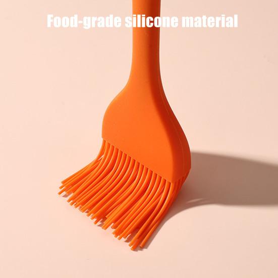 Pennello da cucina in silicone resistente al calore antiaderente senza giunture per BBQ lavabile in lavastoviglie per uso alimentare per cottura grigliatura