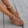 2 summer new sandals women's rhinestones with women's slippers sandals women's shoes