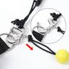 Coiled SUP Leash with Ankle Cuff Secure Leg Rope Reliable for Paddleboarders