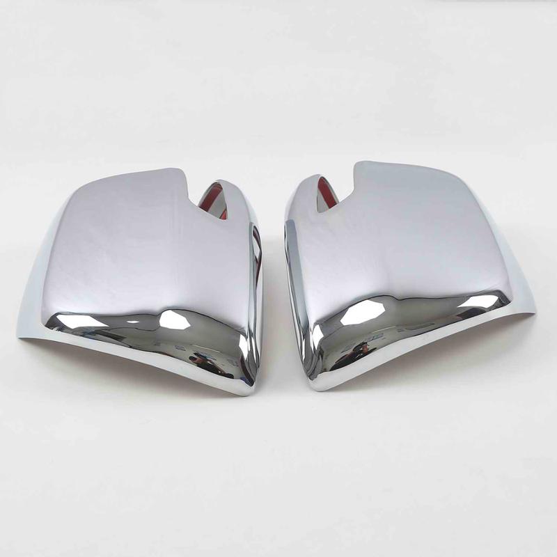 For Toyota Land Cruiser V8 J200 2016- car Rearview mirror cover trim, Roraima chrome silver Side Turn Signal Mirror Covers
