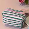 Storage Function Plush Makeup Bag Clutch Style Cute Clutch Pouch Travel Cosmetic Bag  Travel Use
