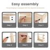 Double Layer Wool Storage Rack Manual Yarn Spool Organizer Wooden Yarn Holder  DIY Craft