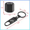 Fashion Car Tire Valve Caps with Car Badge Keyring Keychain For Volvo 240 C70 S40 S50 S60 S70 S80 S90 V40 V50 V60 V90 XC40 XC60 XC90 Vnl Truck