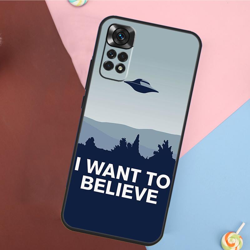 

The X Files I Want to Believe Cover For Xiaomi Redmi Note 14 13 12 9 10 11 Pro 9S 10S 11S 12S Redmi 14C 10C 12C 13C Case Redmi Note 9 Pro